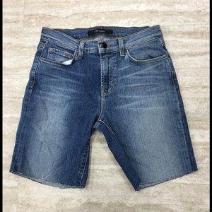 NWOT J Brand Raw Hem  Bermuda Shorts Size:25